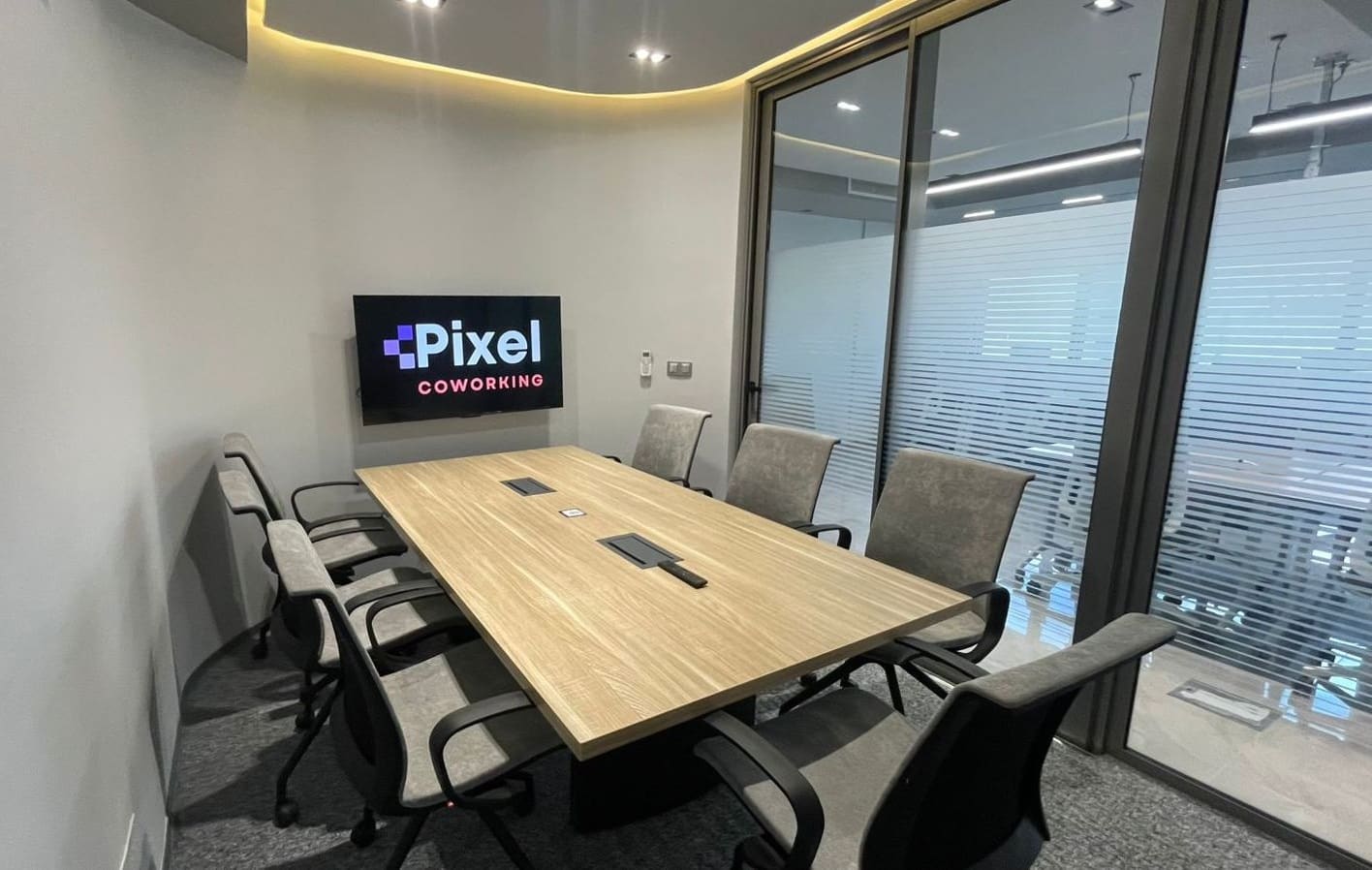 Meeting room at Pixel Coworking