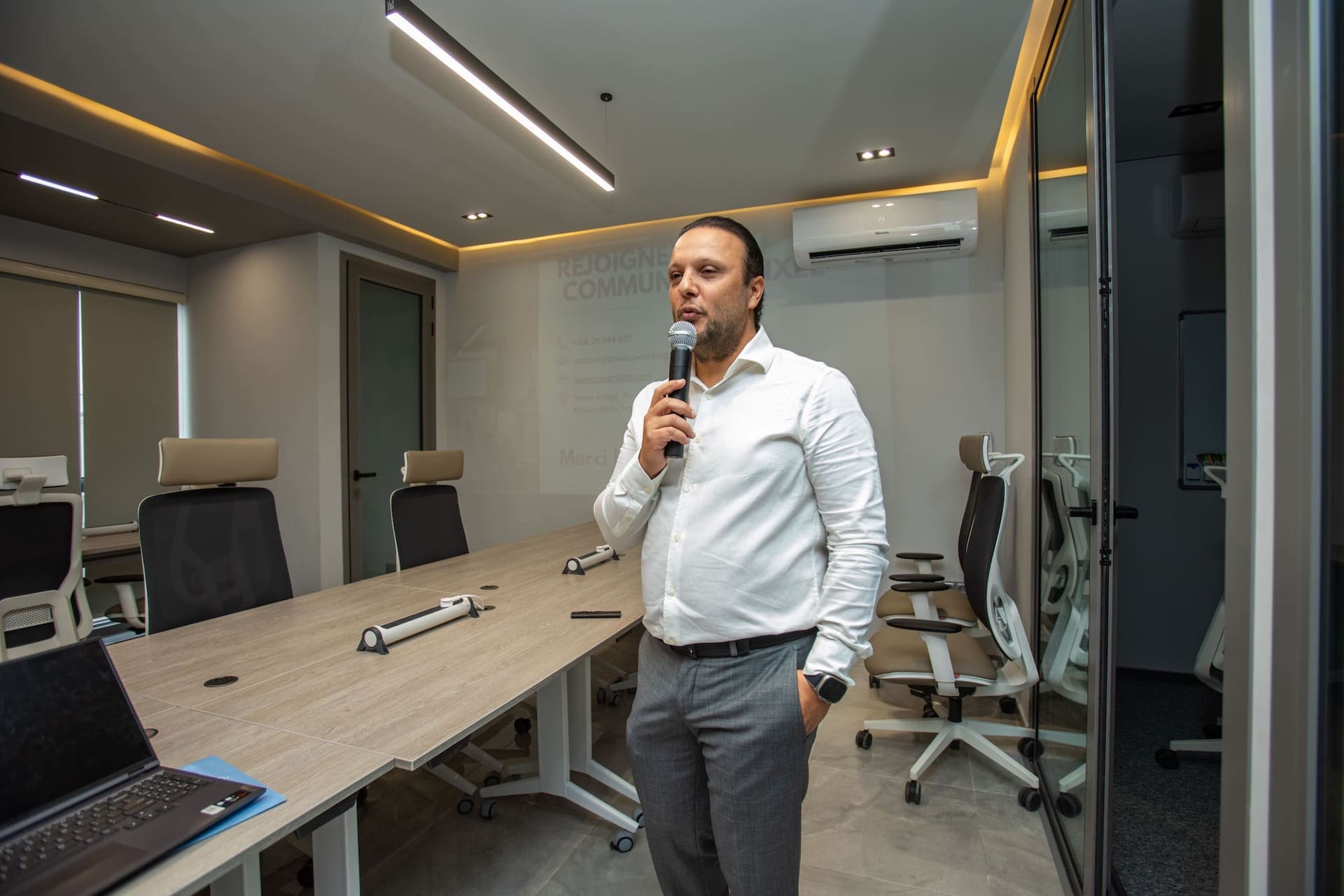 Event space at Pixel Coworking